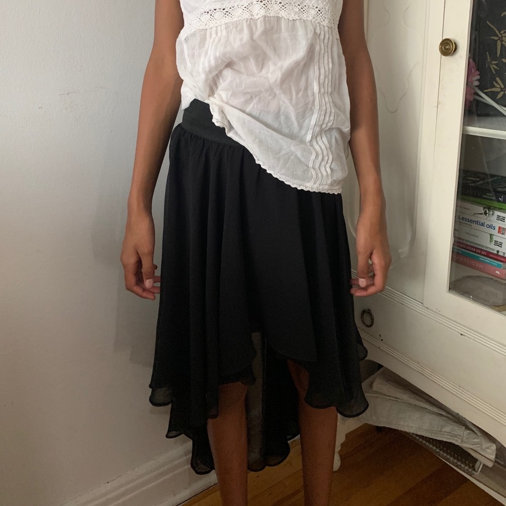 Black skirt